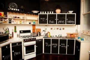 chalkboard kitchen Домострой