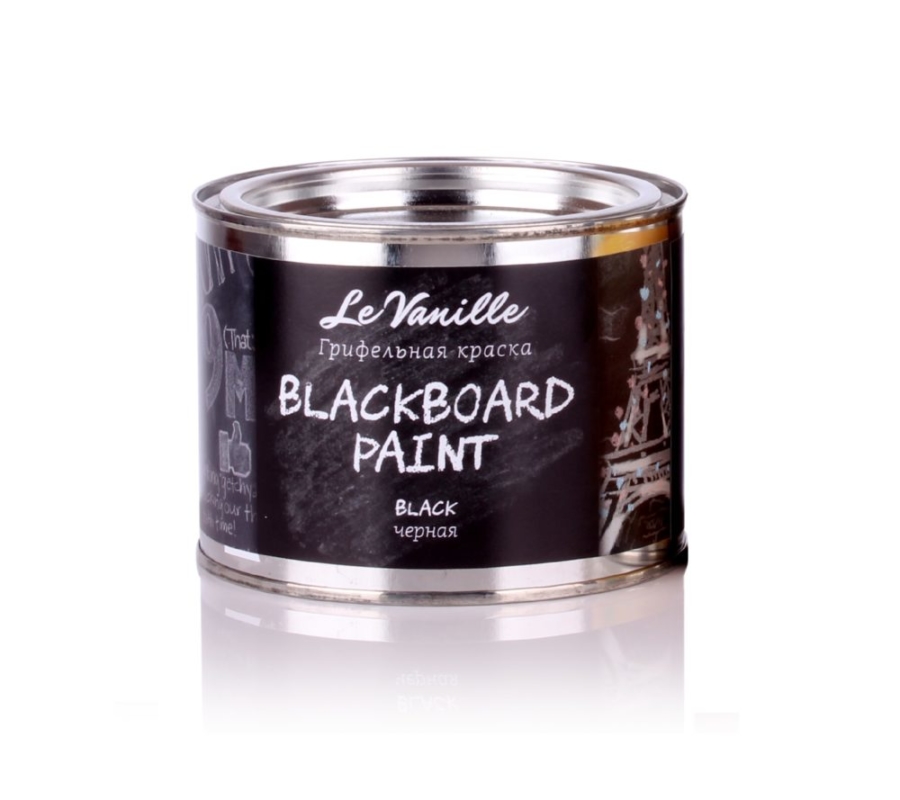 Грифельная краска Le Vanille черная 0,5